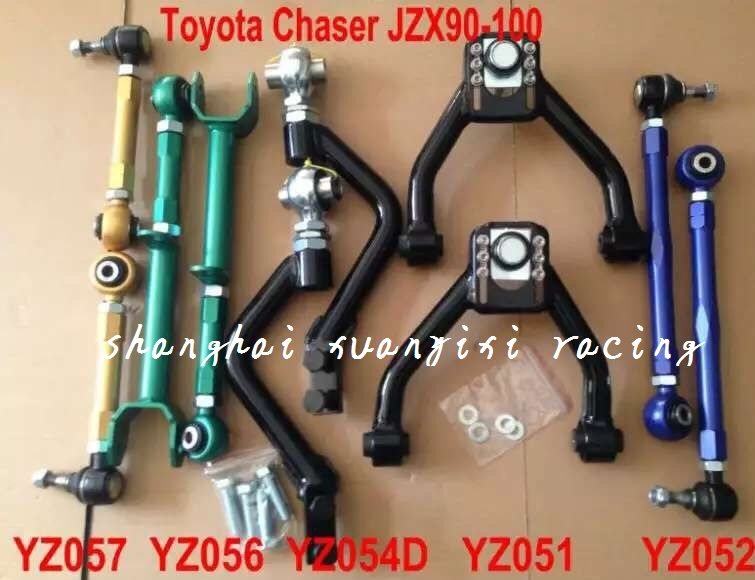 Modified for ToyotaJZX 90 - 100 pull rod Control arm Adjustable front tilt pull rod lower arm