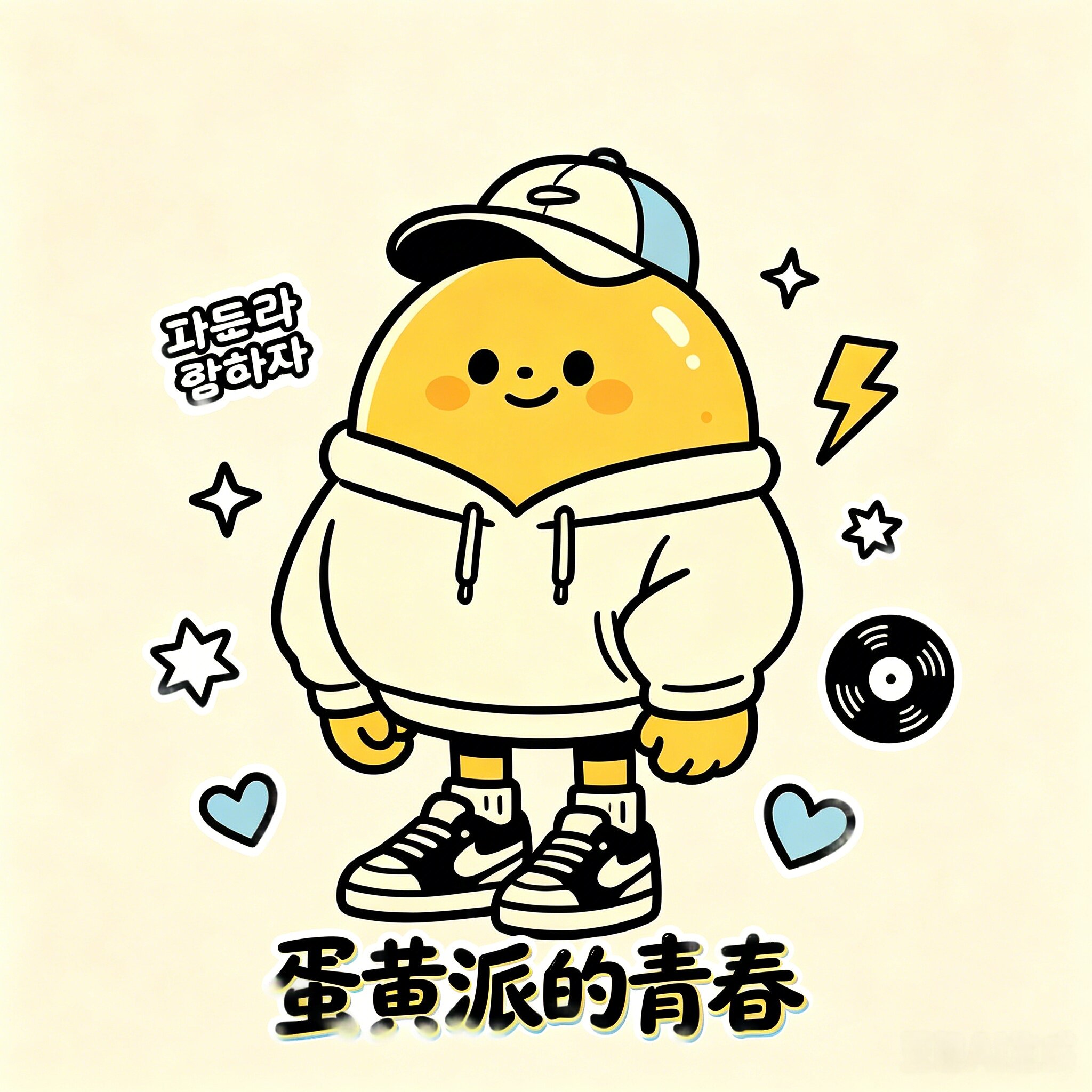 蛋黄派的青春韩代