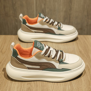 Putian Men's Shoes 2025 New Winter Trendy Casual Sports Height-Increasing Thick-Soled Running Shoes, Dad Shoes, Trendy Shoes