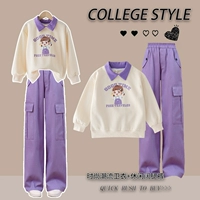 4813 Белый +15063 Розовый фиолетовый [весна и осенняя складка]