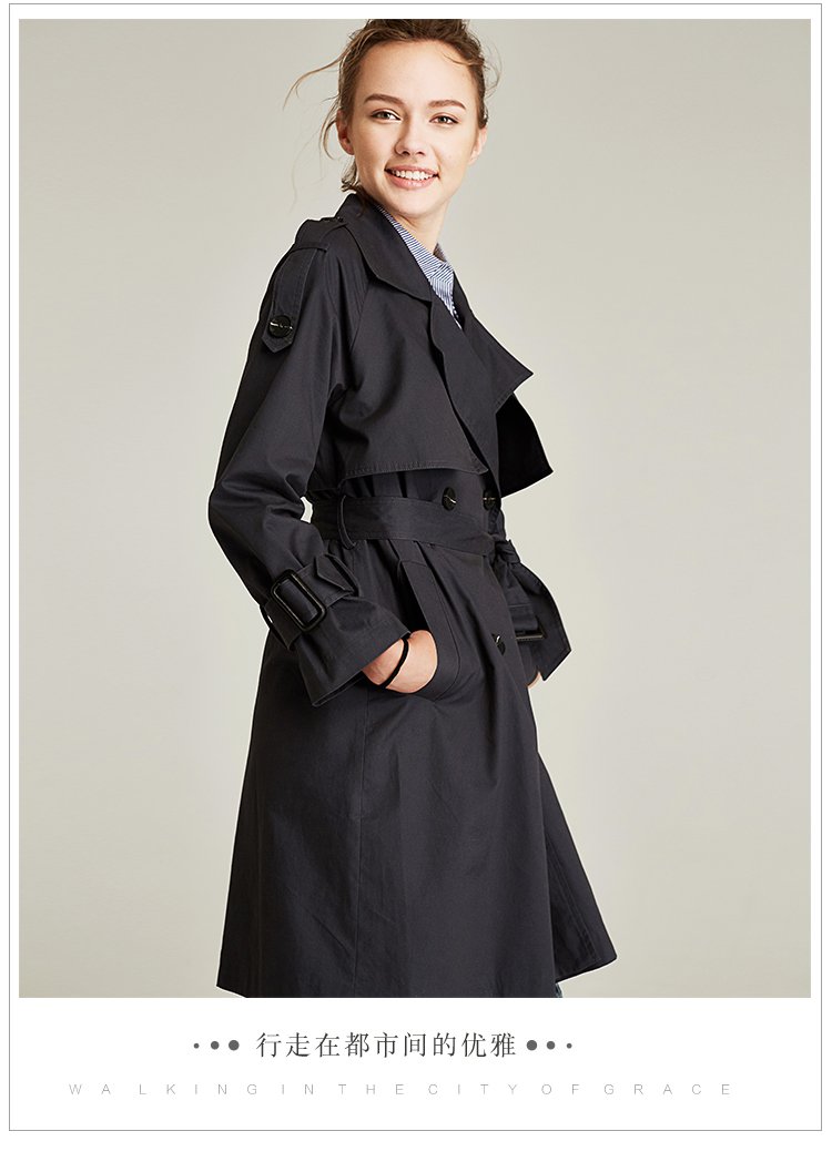Trench pour femme       en Coton en Coton - Ref 3227638 Image 7