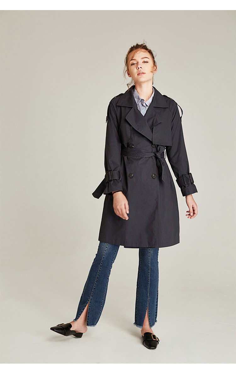 Trench pour femme       en Coton en Coton - Ref 3227638 Image 19