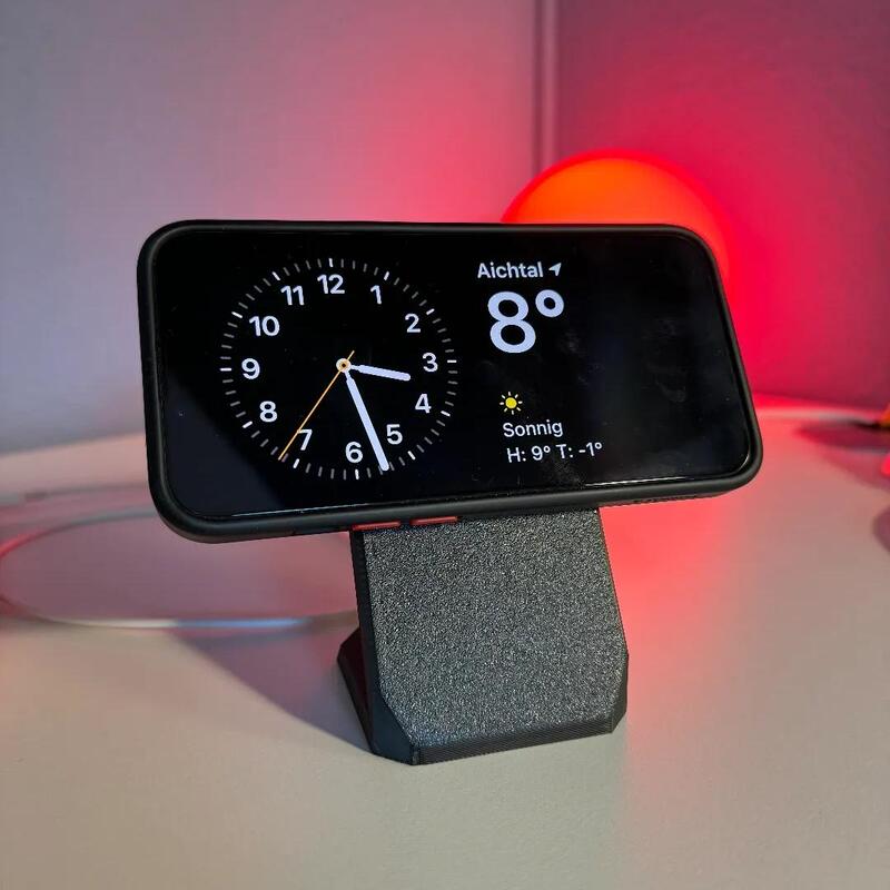 3D Printing Is Suitable for iPhone 15 Wireless Charger Fixed Base Apple Magsafe Magnetic Charging Stand