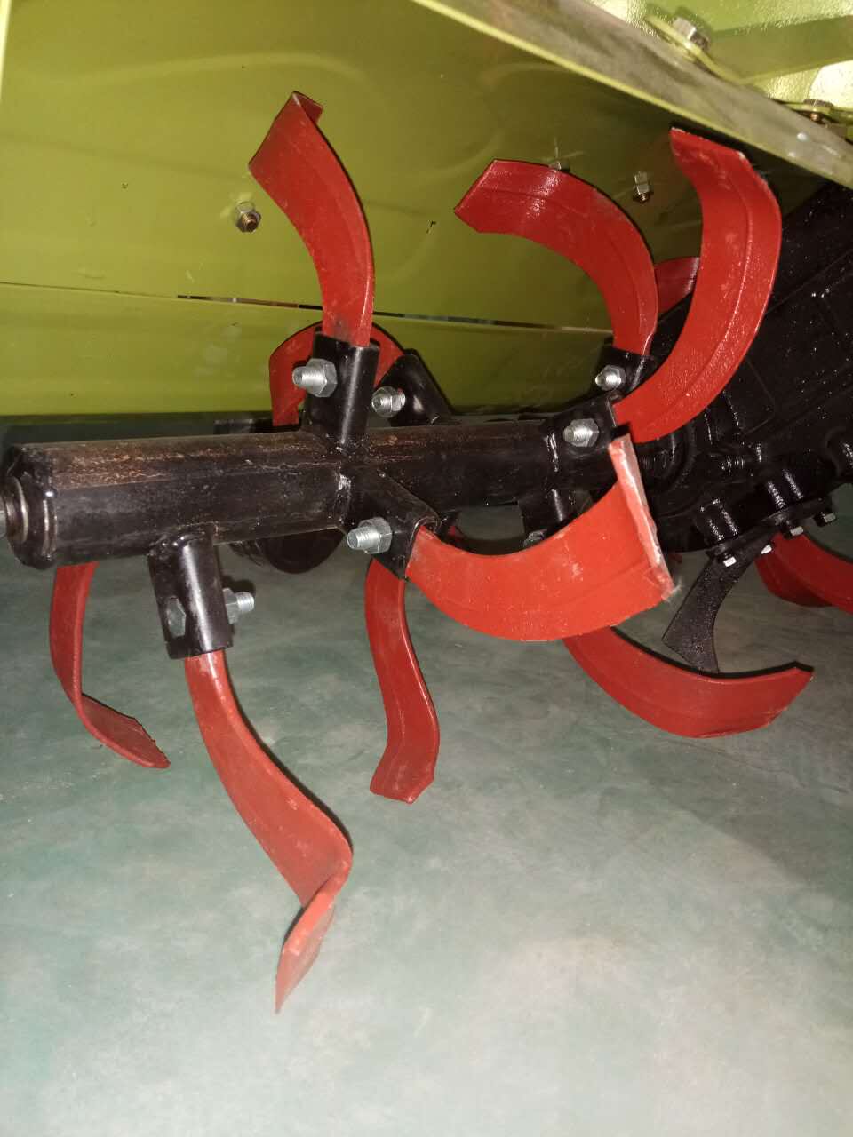 Hand tractor rotary tiller blade ditching knife plough knife with ridging sector blade