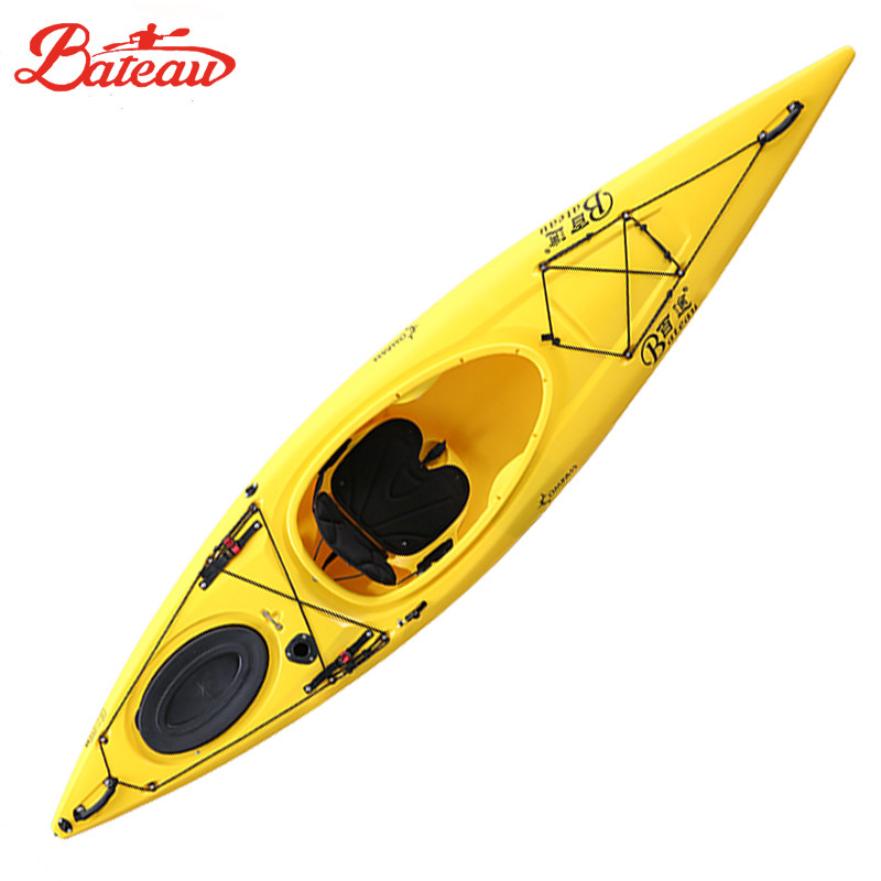 Bateau 100 passer-by canoeing compass compass 11 Single rollaway kayak with short static water paddle boat