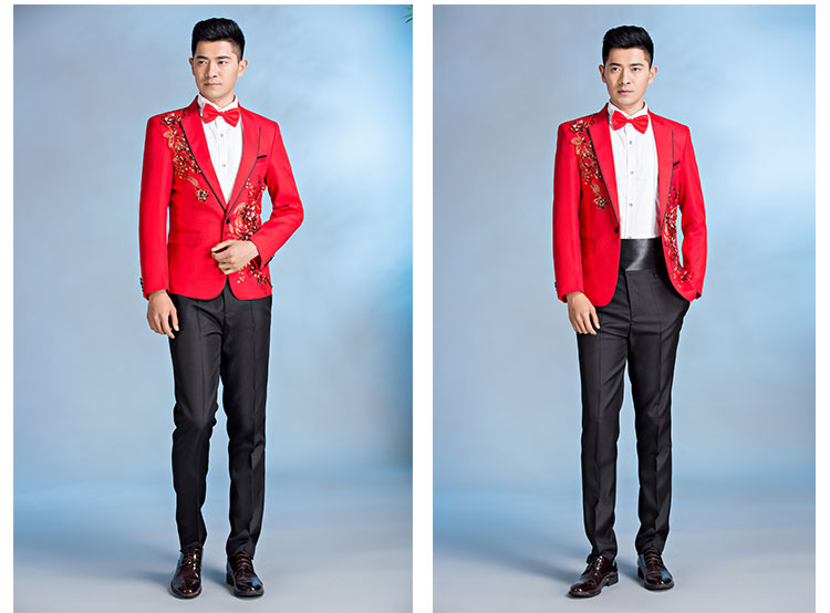 Bộ đồ mới, trang trí, studio ảnh, trang phục hợp xướng sân khấu, trang phục nam, ca sĩ, chủ nhà, trang phục nam vest cưới