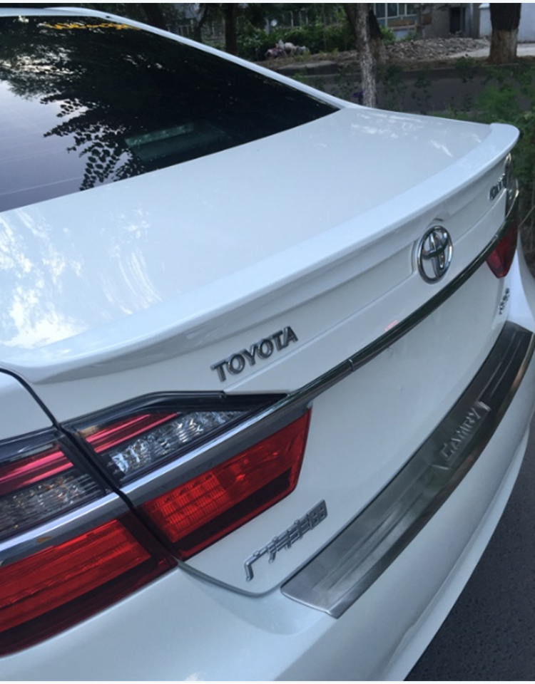 Toyota mới Camry đặc biệt đuôi 12-15 bảy thế hệ Camry sửa đổi đuôi ngang mà không cần sơn đục lỗ - Sopida trên đuôi gió liền cốp honda city
