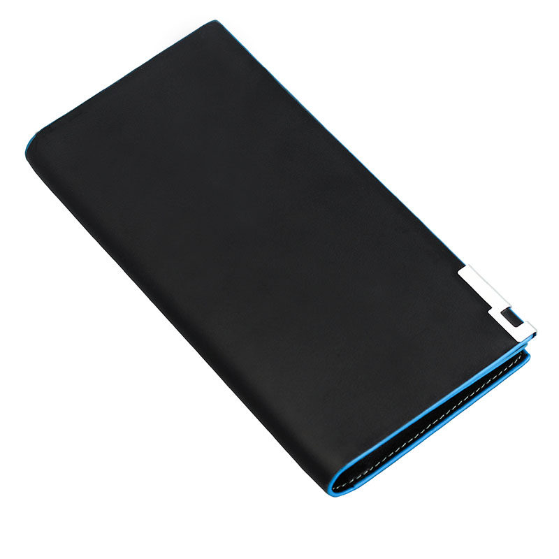 New Soft Leather Men's Wallet Business Long Casual Wallet Youth Fashion Wallet Student Clutch Bag Japanese and Korean Fashion