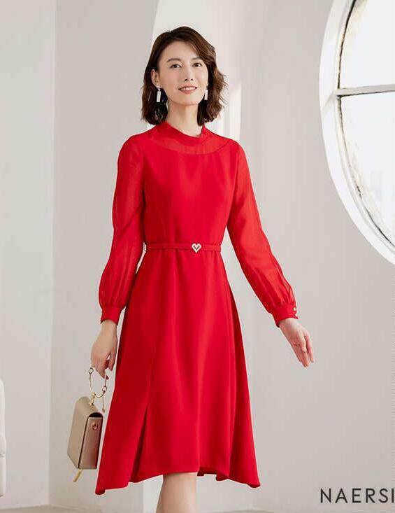 NAERSI Nalth special cabinet for domestic 2020 Spring Festival dress NF03469A6