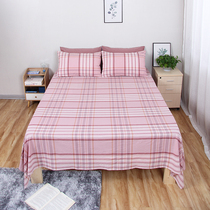 Japanese cotton washed cotton sheets Bed sheet single cotton bedspread mattress protective cover Dormitory single quilt custom-made