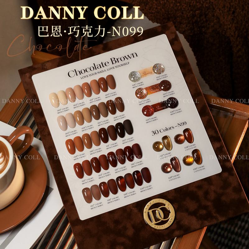 [Exclusively for Beauty Stores] N99 Barn Chocolate 30 Colors Whitening Versatile Autumn and Winter Brown Coffee Dark Caramel Latte