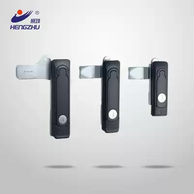 Hengzhu power distribution cabinet lock AB302-1 flat lock Power distribution cabinet door lock AB302 lock power distribution box lock factory direct sales