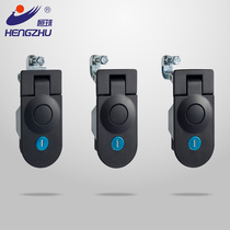 Hengzhu cabinet lock MS609 flat lock electric cabinet door lock Distribution box door lock Switch cabinet lock Industrial lock factory direct sales