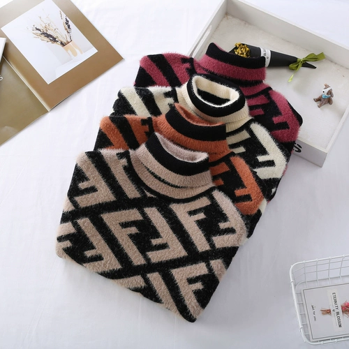 Трикотажный детский свитер, бархатный пуховик, увеличенная толщина, детская одежда, 2018