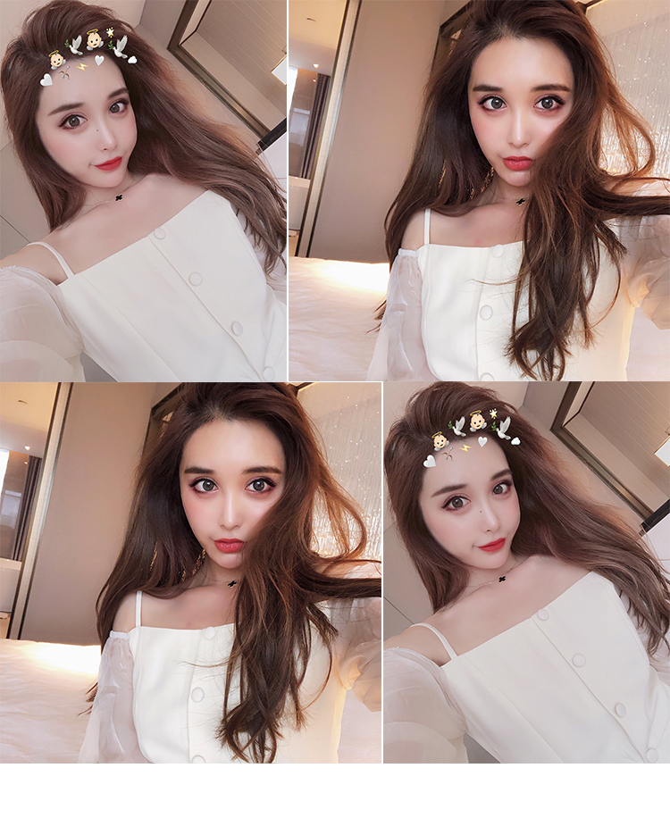 VK旗艦店 韓系露肩吊帶收腰修身連身褲套裝長袖褲裝