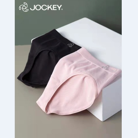 Jockey International Brand Genuine Women's Underwear Thin Briefs Pure Cotton Crotch Sexy Mid-Waist Triangle Briefs 2-Pack