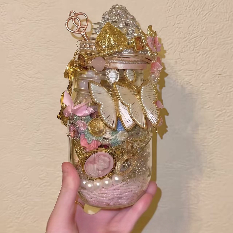 New Product Recommendations: Overseas Bloggers' Tiktok-Style Jewelry, Vintage Jewelry Blind Box Jar, Popular Items with Jar Packaging