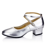 Танцующие туфли, летняя обувь, из натуральной кожи, мягкая подошва, против усталых ног