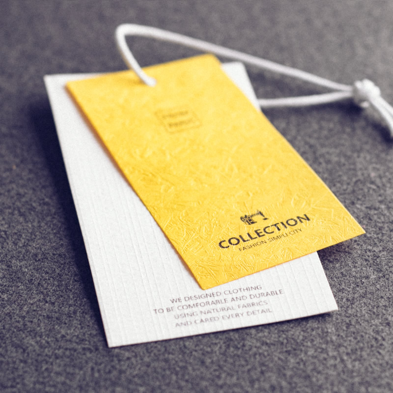 High-end universal tag custom-made spot tag design clothing store tag custom-made price tag custom
