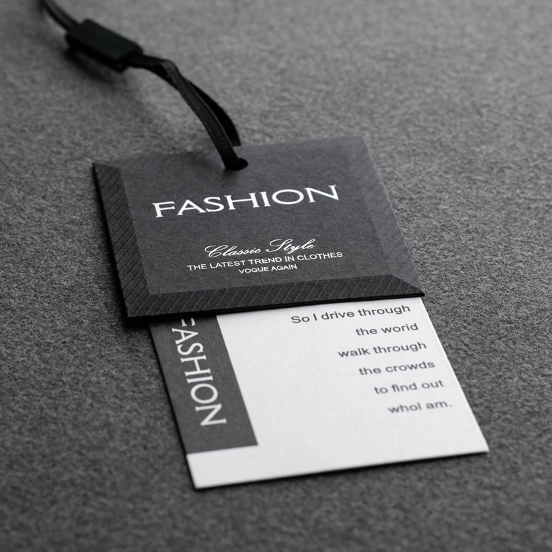 Spot hanging tag listing ultra-thick, upscale special paper hanging tag for hanging tag custom clothing hanging tag for logos