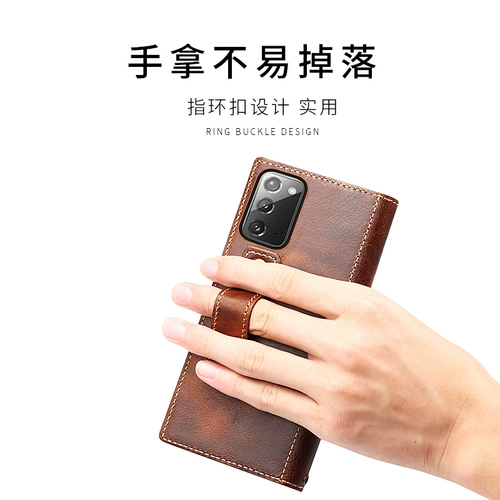 Samsung, совместимый кожаный ультратонкий чехол для телефона, раскладной защитный чехол, защитная сумка, трубка, воловья кожа, новая коллекция, из натуральной кожи, защита при падении, 5G