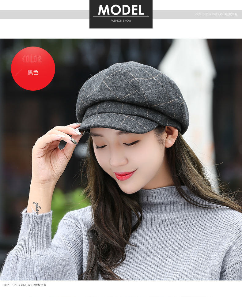 Chapeau pour femme      en Melange de laine - Ref 3233649 Image 10