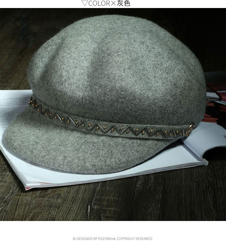 Chapeau pour femme      en Melange de laine - Ref 3233132 Image 21