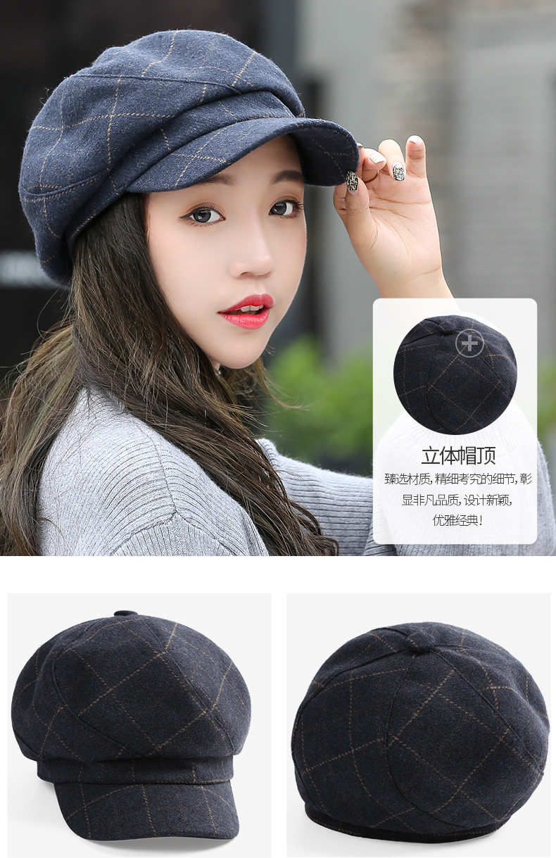 Chapeau pour femme      en Melange de laine - Ref 3233649 Image 7