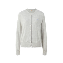 Eland Yilian sweater womens fake two-piece cotton comfortable straight slim commuter sweater 2024 autumn new style