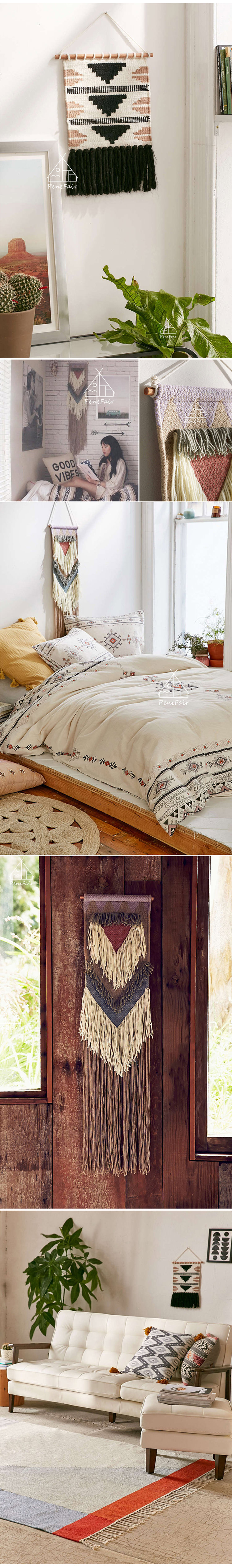 Ấn Độ dệt tường Treo Mỹ dệt tay tường nhà tường trang trí tấm thảm Ấn Độ - Tapestry tranh thảm treo tường