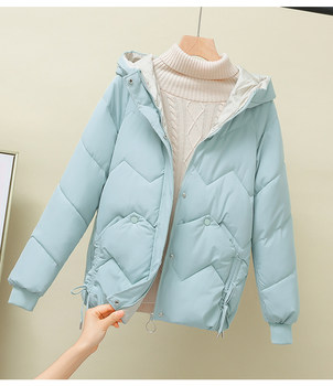 Super high-end and beautiful down cotton jacket for women short 2024 new winter jacket for small loose cotton jacket for women Super high-end and beautiful down cotton jacket for women short 2024 new winter jacket for small loose cotton jacket for women