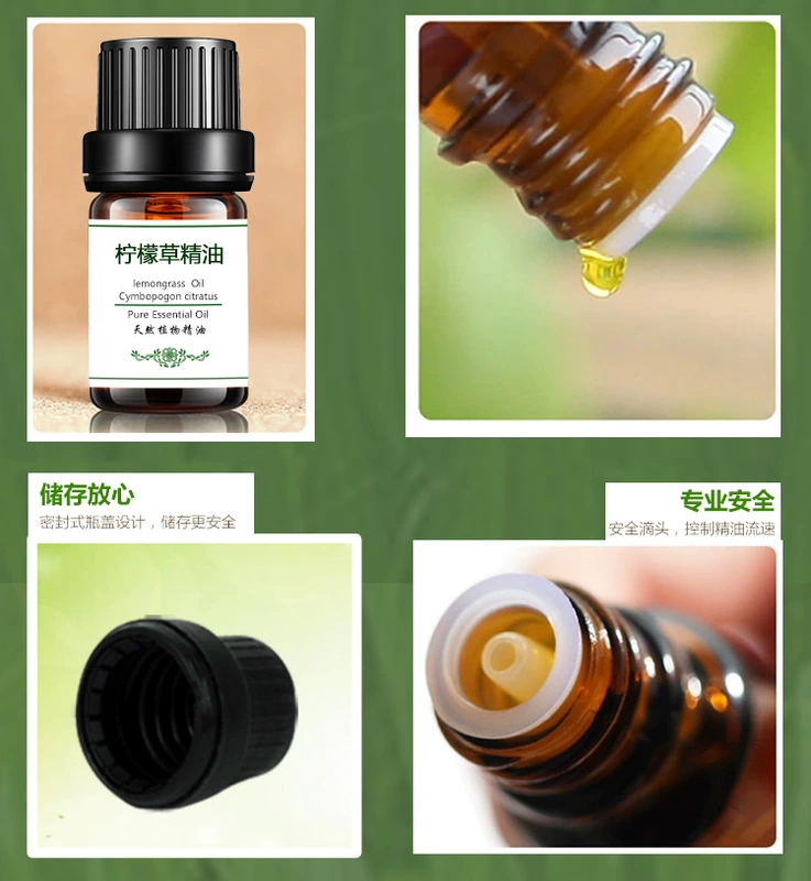 Tinh dầu đơn Yuelu Tinh dầu sả / chanh Tinh dầu chanh 5ml thuốc chống muỗi chính hãng - Tinh dầu điều trị tinh dầu cafe