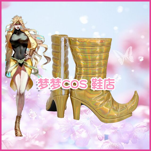 3245-4 Jojo's Bizarre Adventure Dio Genderbend Diona Dio Cos Shoes