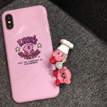 Star Kabi kirby pink iphone soft case 12promini protective case cute phone case game silicone