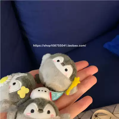 Japan positive energy Penguin headdress cute girl hair card Hairband brooch selling cute gift cartoon plush jewelry New