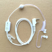  Intercom headphone ear-in-ear style air catheter intercom headphones coarse line noise-proof K head