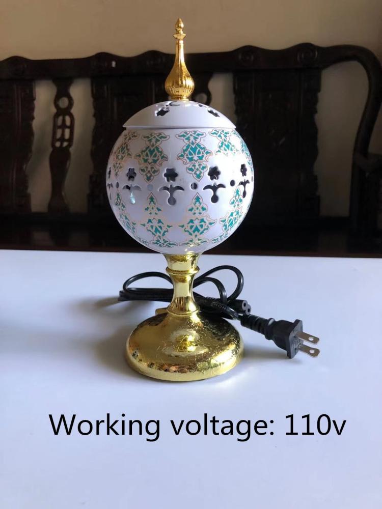 110V-Electric induction burner Middle Eastern incense burner Arab incense burner furnace Whiteball