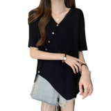 Летняя дизайнерская летняя одежда, футболка, большой размер, подходит для полных девушек, тренд сезона, короткий рукав, по фигуре