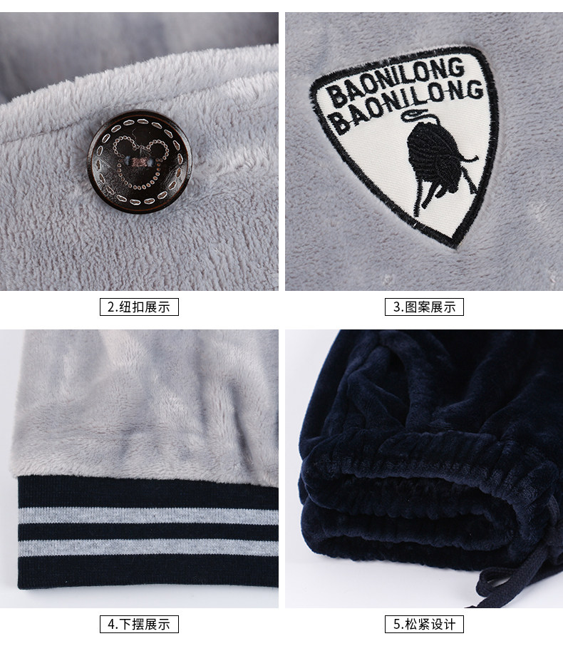 Pyjama mixte en Polyester Polyester  à manches longues - Ref 3005930 Image 30