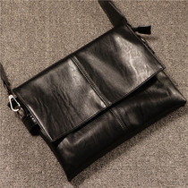 2019 New Mens bag Shoulder Bag Mens shoulder bag leisure horizontal student bag envelope youth tide IPad bag