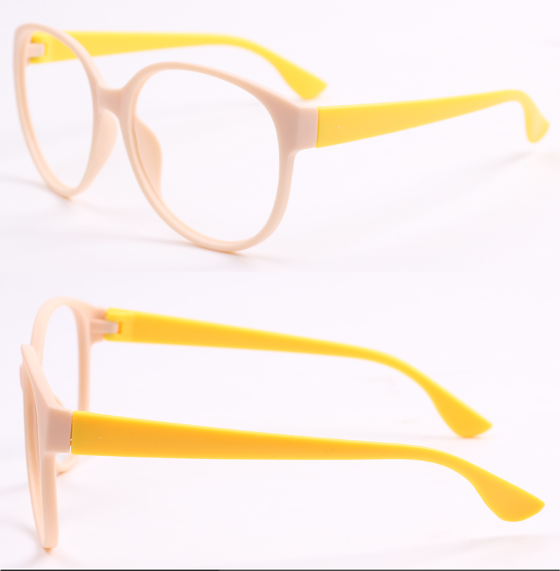 Xu hướng retro Ala Lei hoang dã không có ống kính gọng kính không chính thống nam nữ thời trang trang trí khung tròn lớn kính cận mỏng