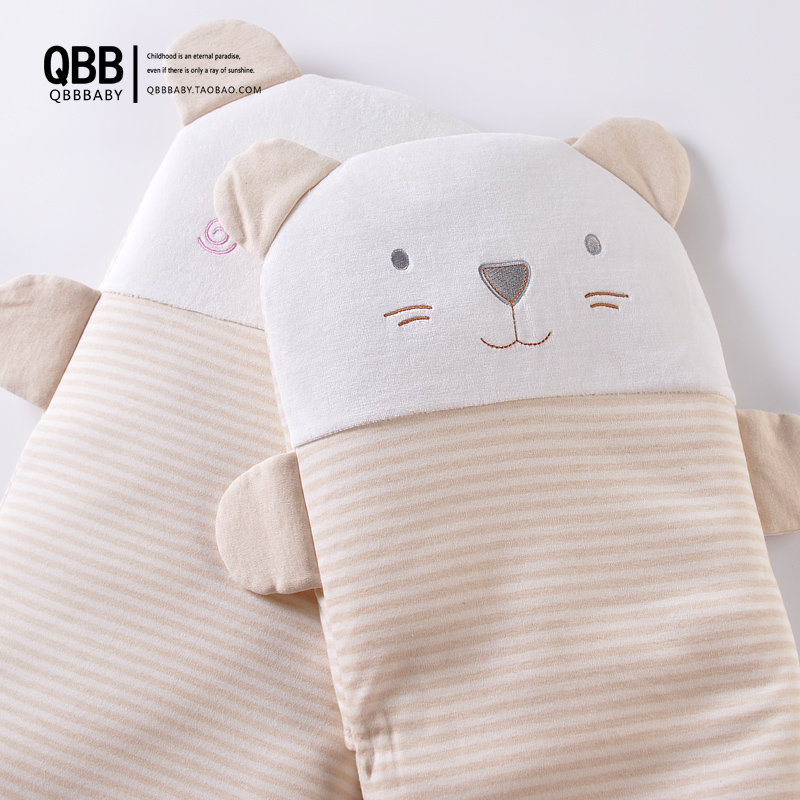 Baby pillow 0 - 1 - 3 years old children pillow organic cotton four seasons common newborn baby stereotyped pillow anti - head