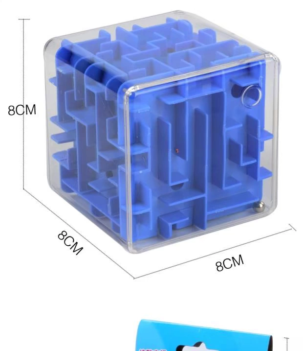 Trẻ em Câu đố Đồ chơi học tập sớm Hạt trong suốt 3d Hạt mê cung Viên bi Thông minh dành cho người lớn Giải nén Rubiks Cube Đồ chơi đồ chơi nấu ăn