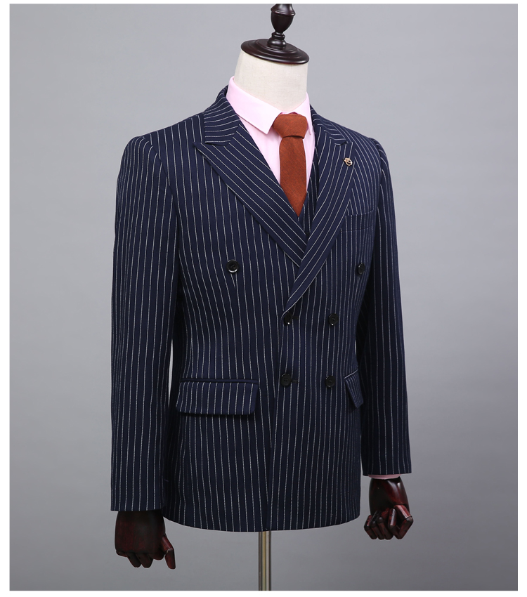 Costume homme en lainage pour printemps - Ref 1570859 Image 25