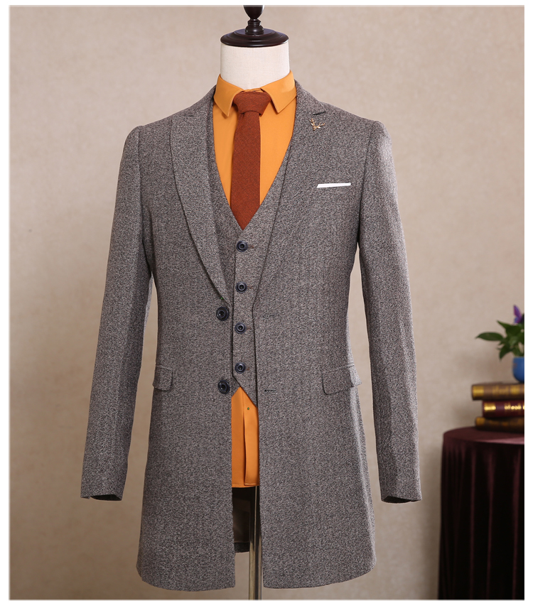 Costume homme en lainage pour Quatre saisons - Ref 1570787 Image 24
