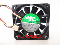 Original Nidec 6CM 6cm 6015 12V TA225DC B35018-33 fan H34587-57