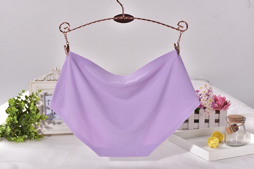 Một mảnh liền mạch băng lụa đồ lót tam giác đồ lót phần mỏng breathable phương thức phụ nữ đồ lót mùa hè nữ thoải mái sexy