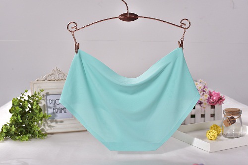 Một mảnh liền mạch băng lụa đồ lót tam giác đồ lót phần mỏng breathable phương thức phụ nữ đồ lót mùa hè nữ thoải mái sexy