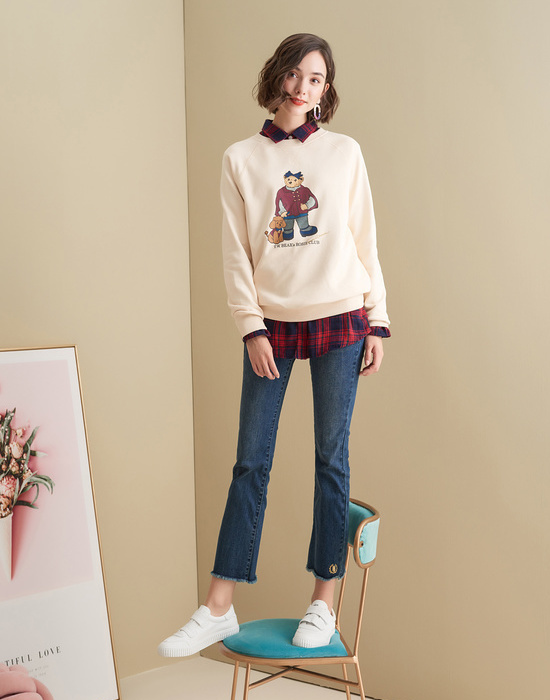 Sweatshirt femme TEENIE WEENIE - Ref 3215439 Image 21