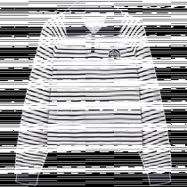 TeenieWeenie Bear PACAIN co-branded 2024 new commuter fashionable striped Polo collar sweatshirt